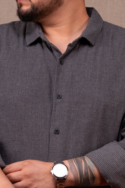 Melange Shirt Size Inclusive - (Up to 5XL)