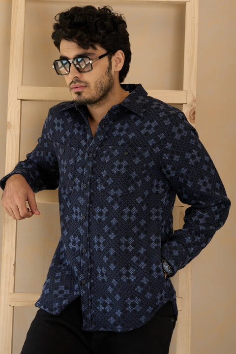 Blue Blossom Winter jacket