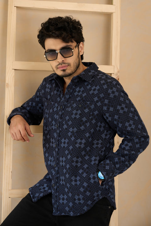 Blue Blossom Winter jacket