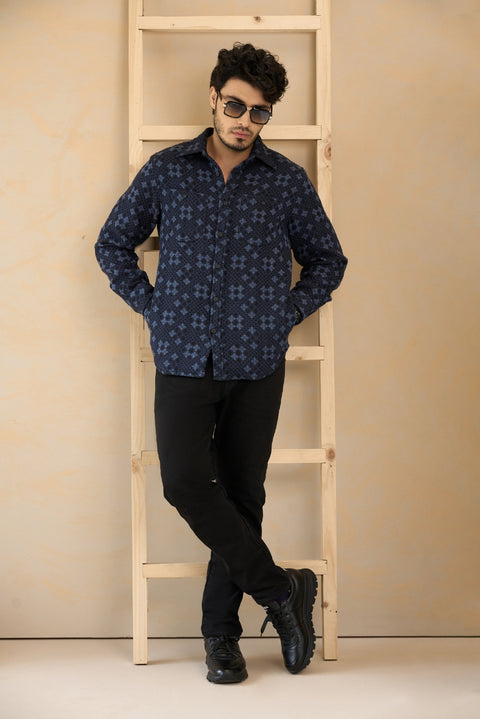 Blue Blossom Winter jacket