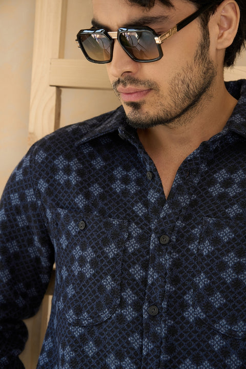 Blue Blossom Winter jacket