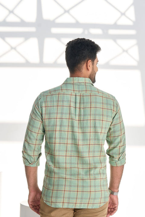 Basil Checks Cotton Shirt