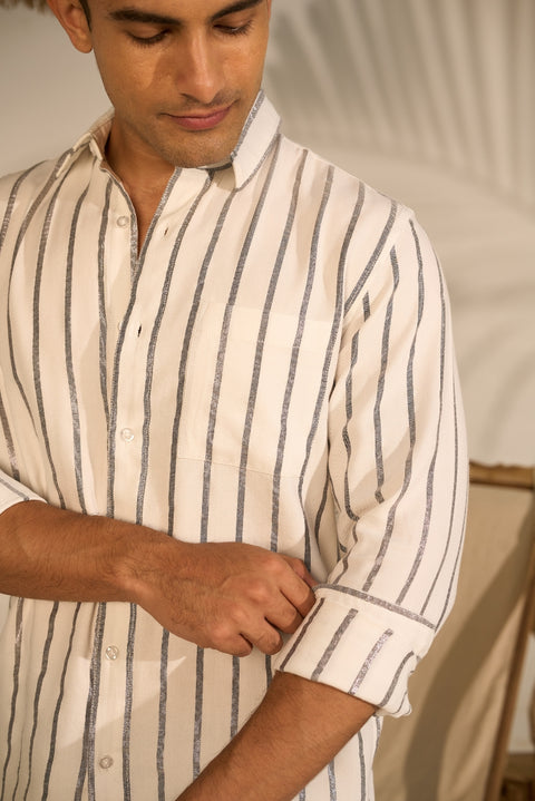 Silver Shore Line Sun Downer Shirt