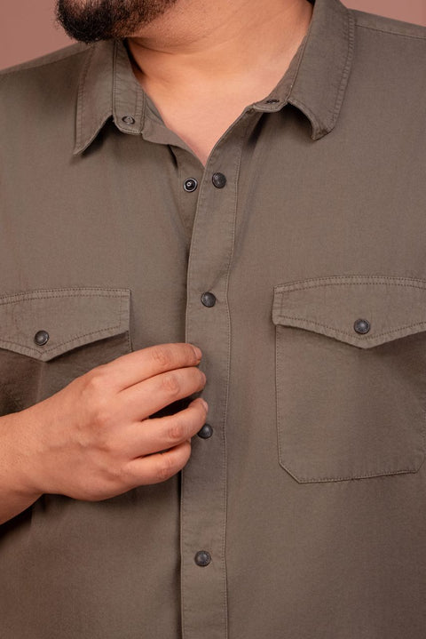Muted Moss Shirt Inclusive - (Up to 5XL)