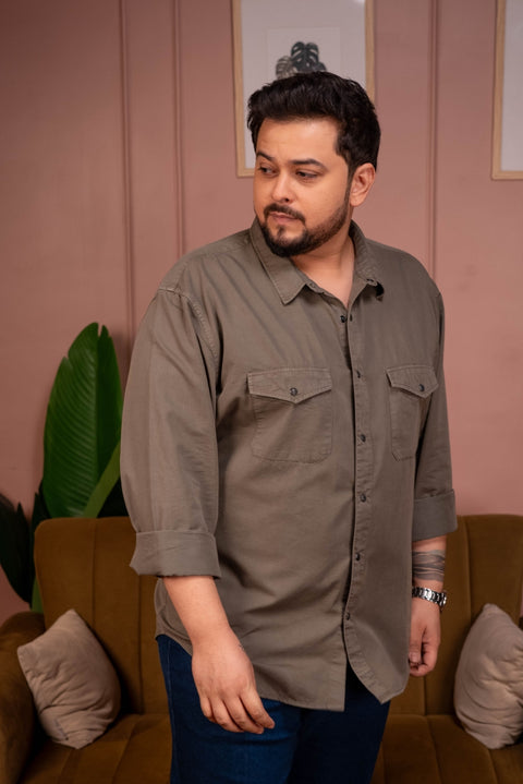 Muted Moss Shirt Inclusive - (Up to 5XL)