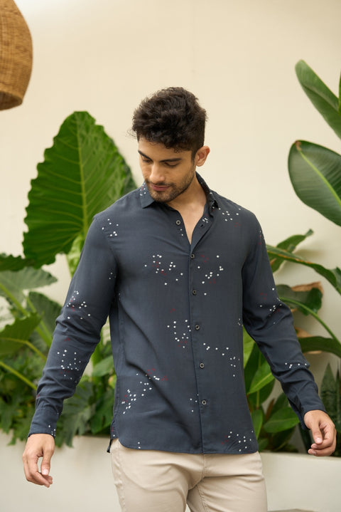 Brewed for the Beach – Print Modal Shirt