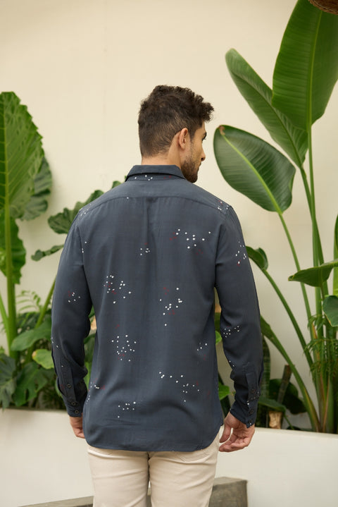 Brewed for the Beach – Print Modal Shirt