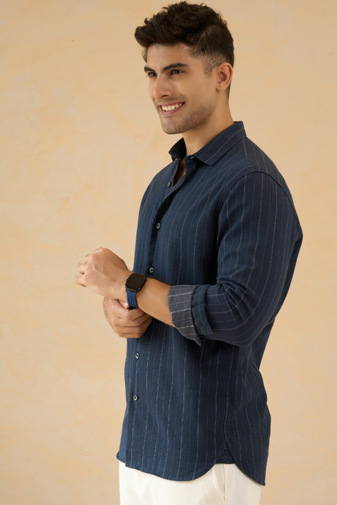 Carbon Grey Premium Cotton Shirt