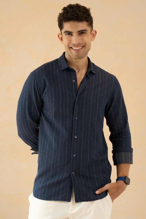 Carbon Grey Premium Cotton Shirt