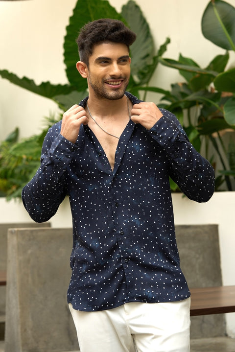 Men’s Polka Dot Shirt – Playful Style For Fun Days