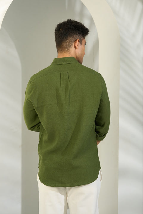 Forest Vale Linen Shirt