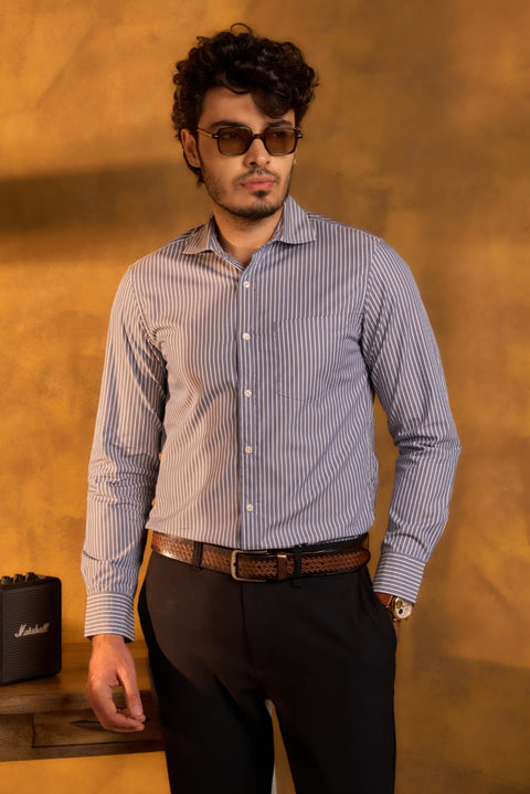 Classic Stripes Luxury Cotton shirt