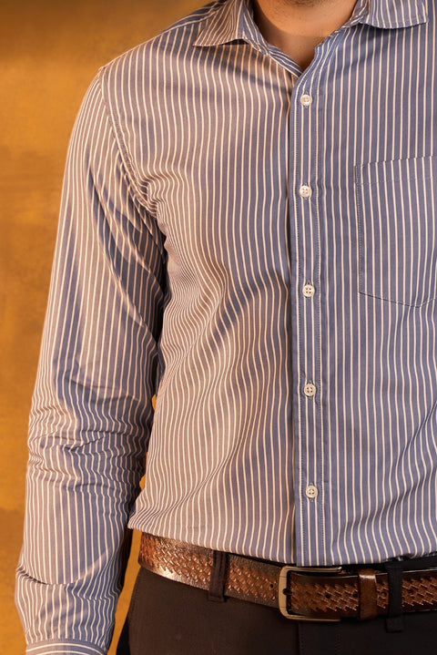 Classic Stripes Luxury Cotton shirt