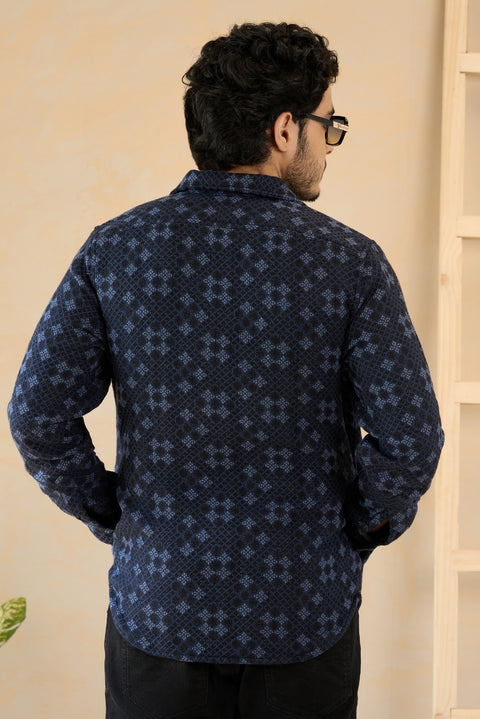 Blue Blossom  Winter jacket