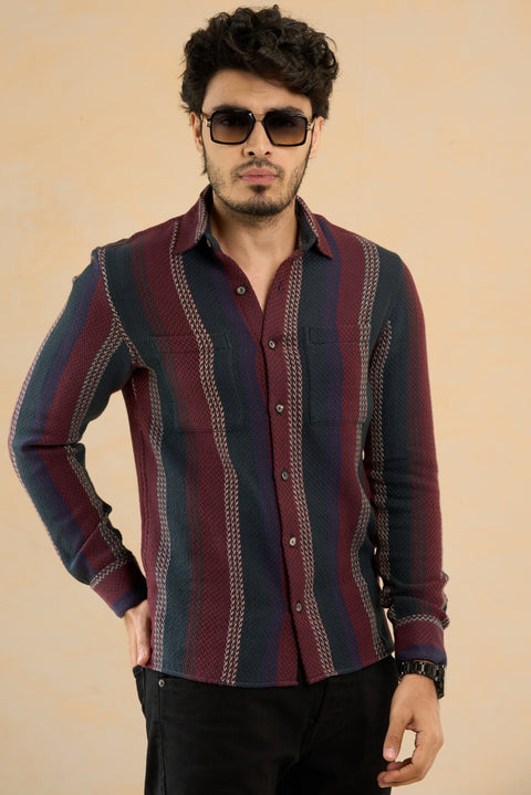 Red Ridge Striped Flannel