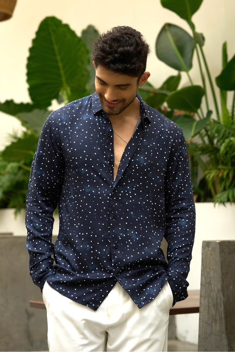 Men’s Polka Dot Shirt – Playful Style For Fun Days
