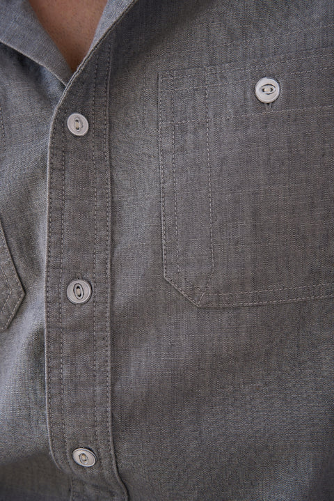 Grey Denim With Pocket