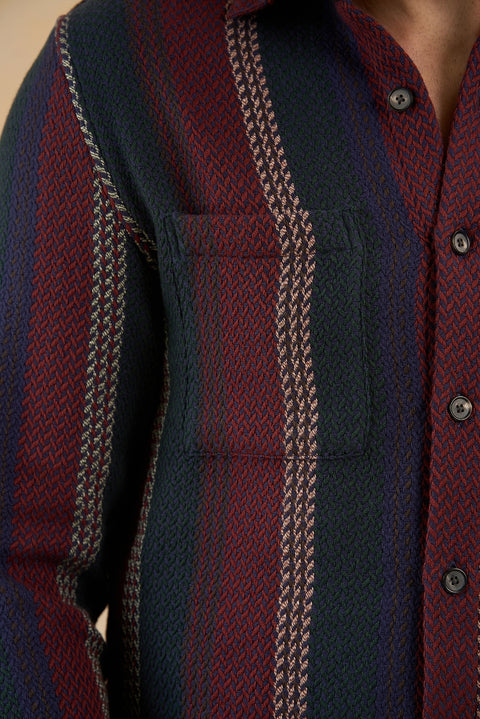 Red Ridge Striped Flannel