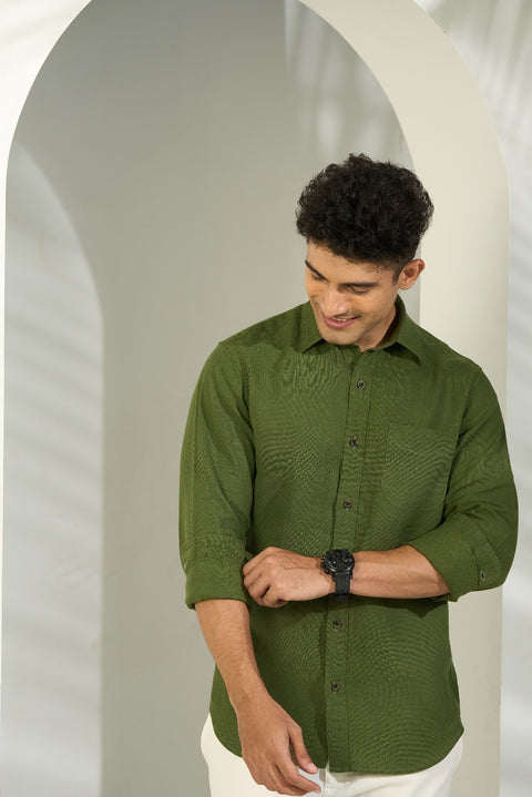 Forest Vale Linen Shirt