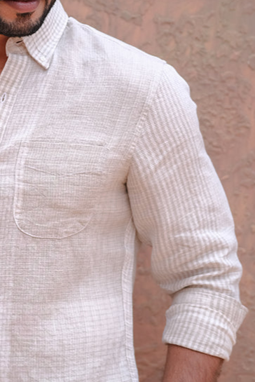 End-On-End Linen Shirt