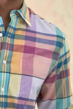 Premium Cotton Multi Colour Madras Plaids Shirt