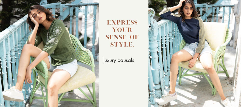 Express the sense of luxury casual style for women with Pink Supply