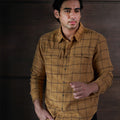 Rustic Yellow Flannel Shirt