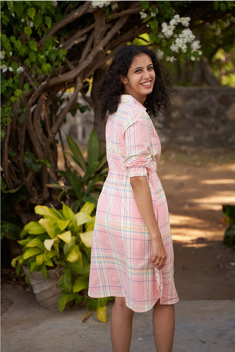 Flamingo Pink Dress