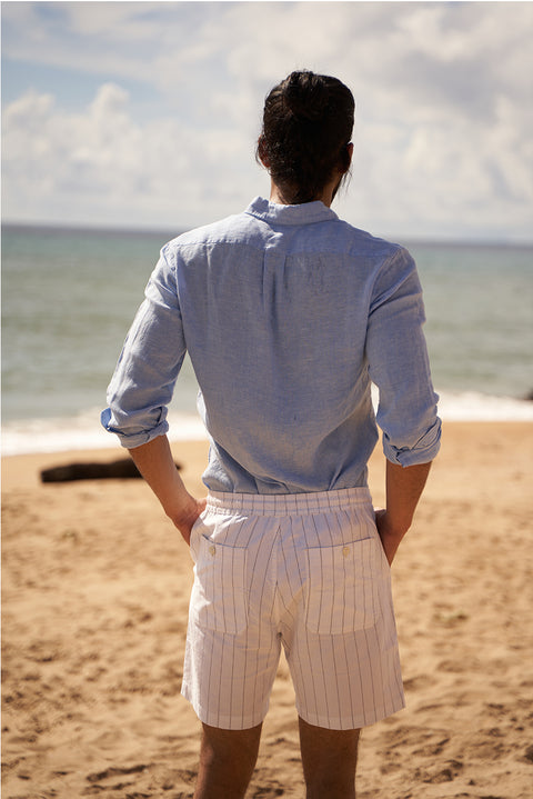 Striped Beach Shorts