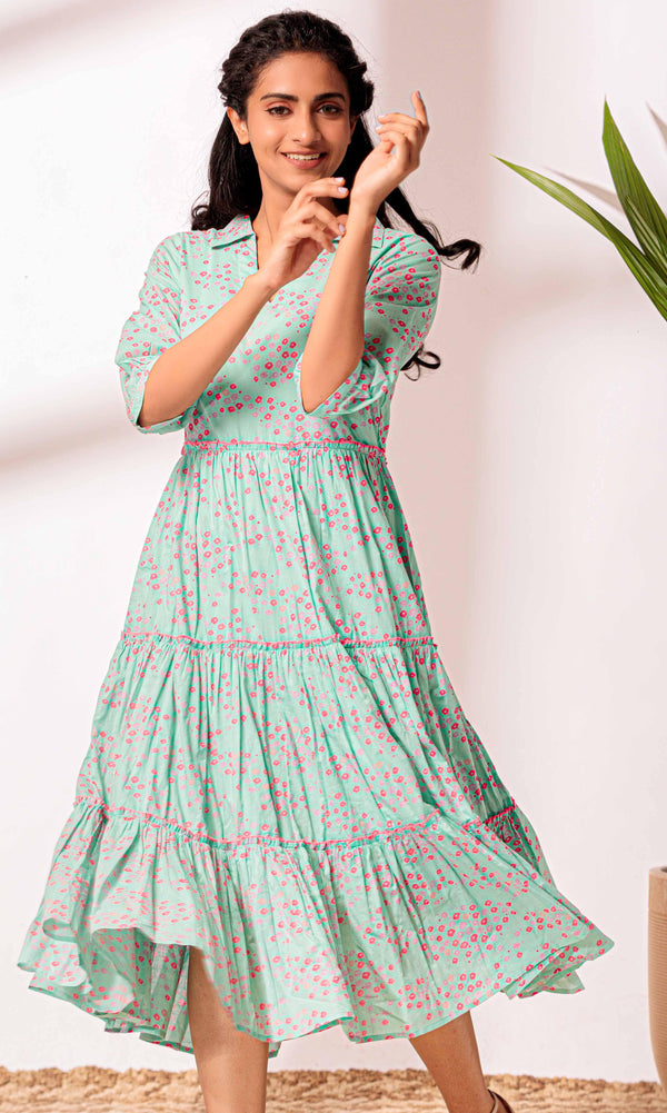 Moss green  Dress