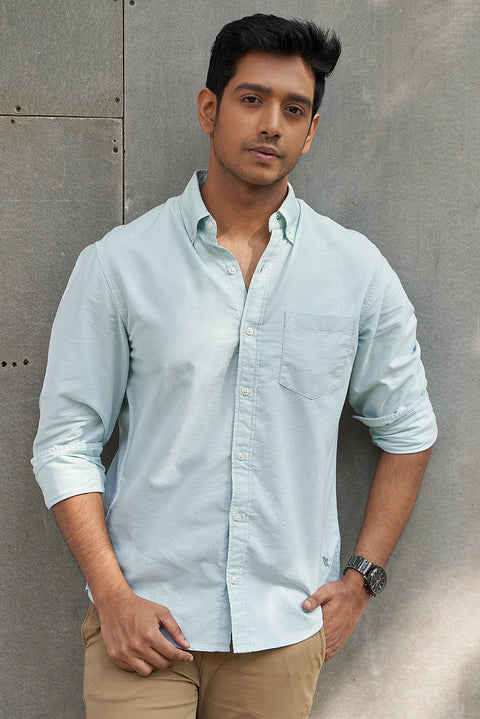 Sea Green Oxford Shirt