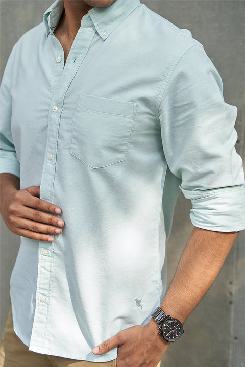 Sea Green Oxford Shirt