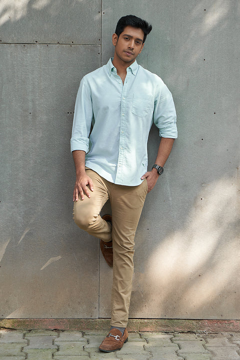 Sea Green Oxford Shirt