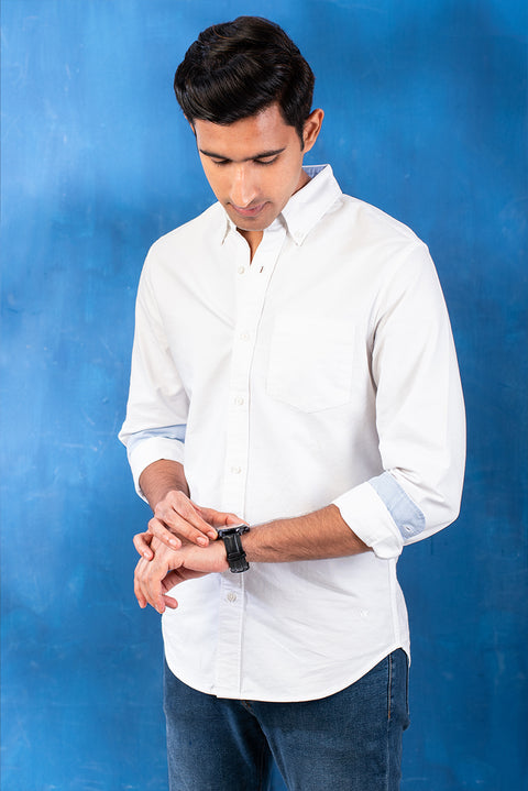 White Oxford Shirt