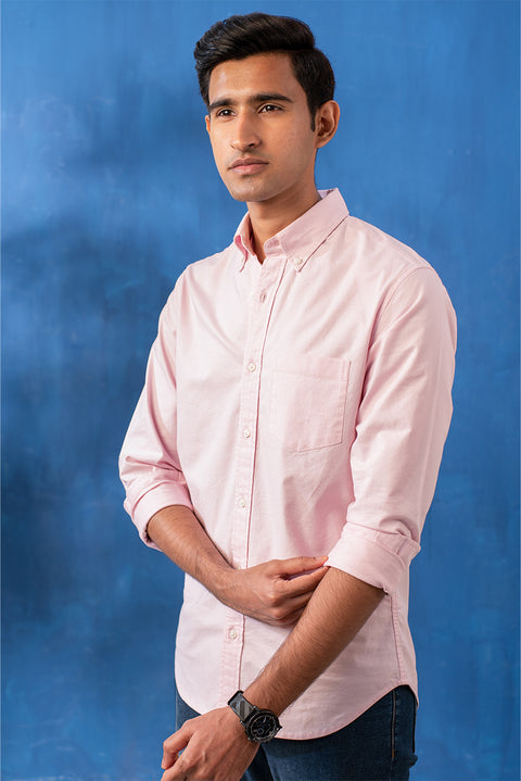 Pink Oxford Shirt