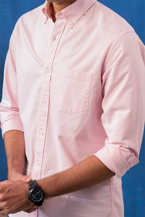 Pink Oxford Shirt