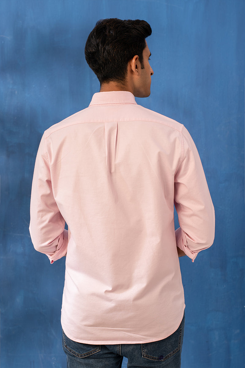 Pink Oxford shirt