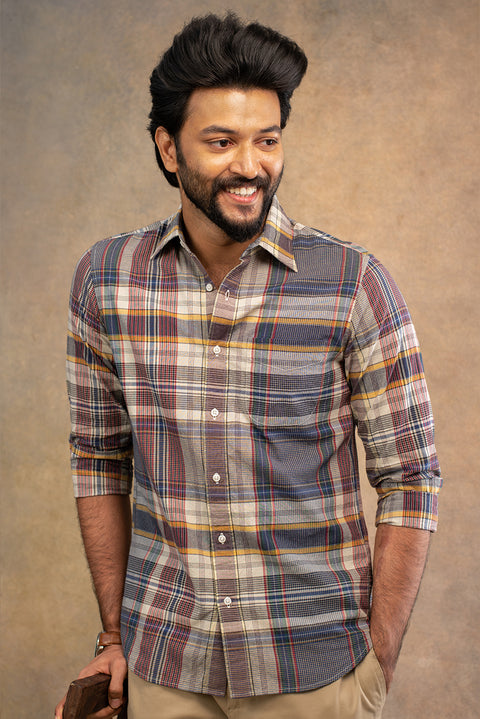 Big Plaids 100% Cotton Shirt