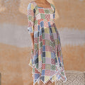Pom Pom Dress Front View