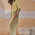 Green Cord Set Dress Side View