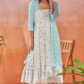 Geometric Shirt Dress Front View