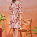 Tie and Dye Dress Side View