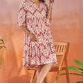 Tie and Dye Dress Front View