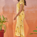 Yellow Salsa Dress Full Side  View