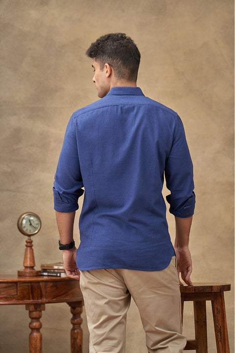 Whale Blue Heather Shirt