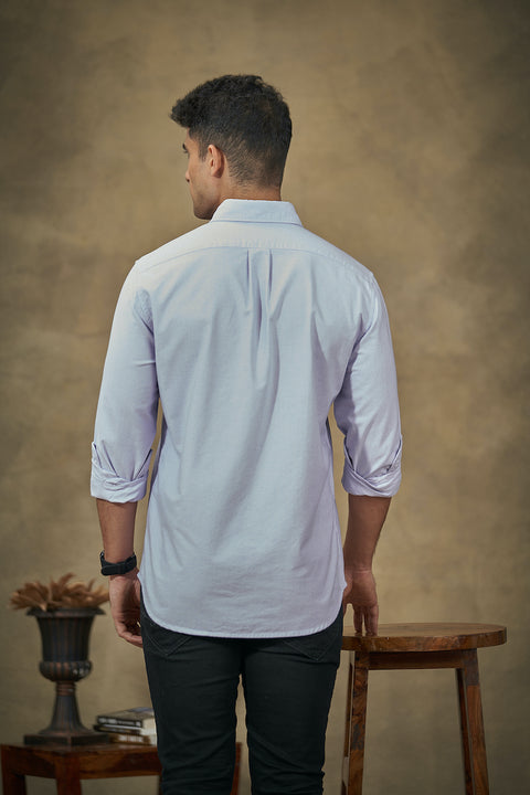 Light Lavender Oxford Shirt