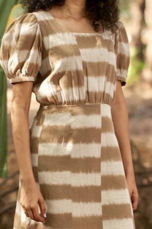 Rustic Tie Dye Dress