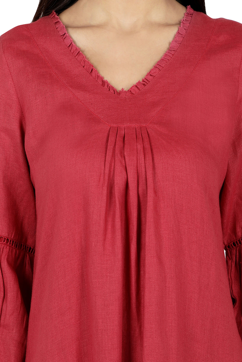 Valley walk in sacred red