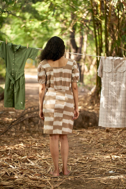 Rustic Tie Dye Dress